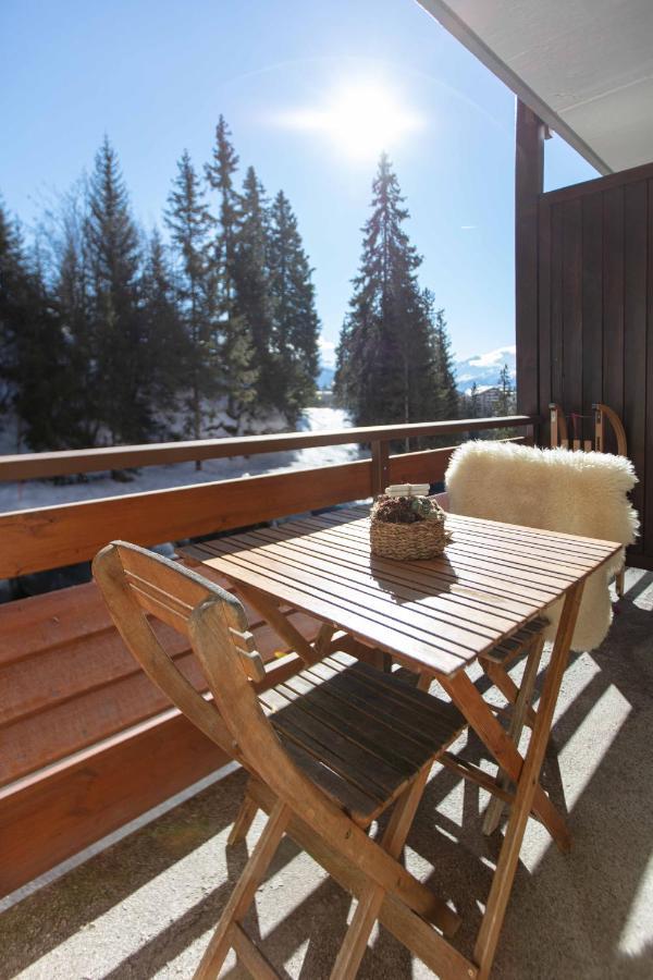 Grand Studio au centre de Crans Extérieur photo